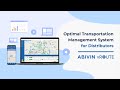 Optimal transportation management system for distributors  abivin vroute