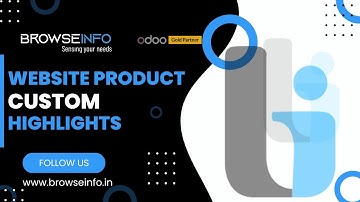 Enhance Your Product Pages with Website Product Custom Highlights Odoo App