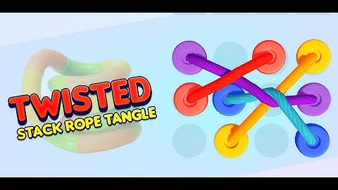 Twisted Rope Tangle 3D Game Unity Source Code - Get Unity Code
