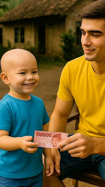 Little brother bought me some ice cream.