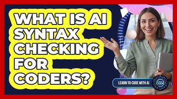 What Is AI Syntax Checking For Coders?
