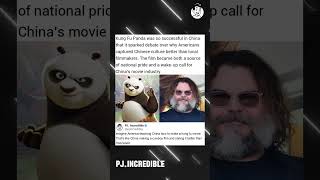 Kung Fu Panda was so successful in China that it sparked debate over why Americans captured Chinese