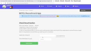 BIFPCL Interview Admit Card Download Process