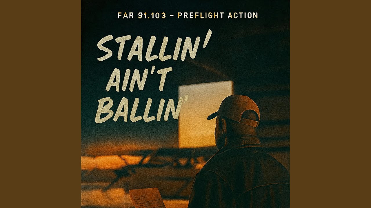Stallin aint ballin FAR 91.103 Blues