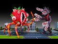 😱 Making TOMATO DEVIL vs CHAINSAW MAN DEVIL fight in the city with Clay