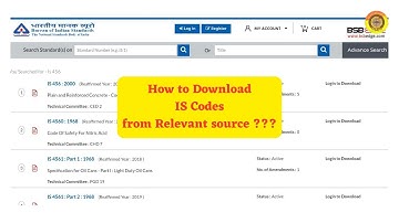 How to Download IS codes free  from BIS  ?? #civilengineering#construction #bis #vimutti_coe