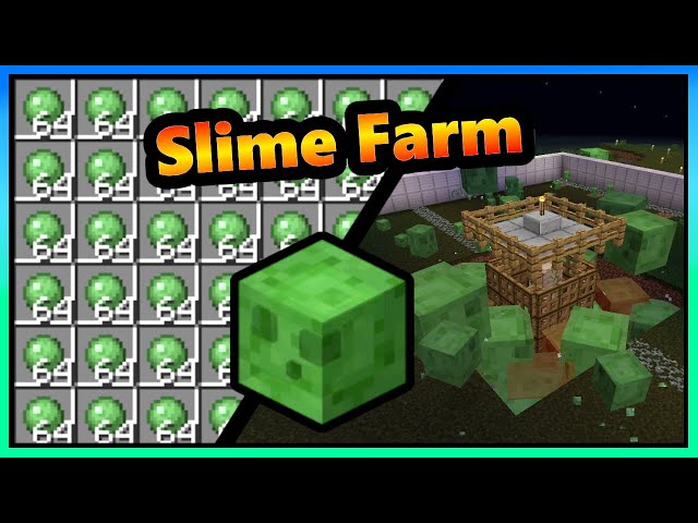 Ultimate Minecraft 1.20 Slime & Slime Farm Guide - Auto Slime Farm