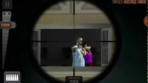 Sniper 3D assassin!targets!hostage taker! Three men running! and more