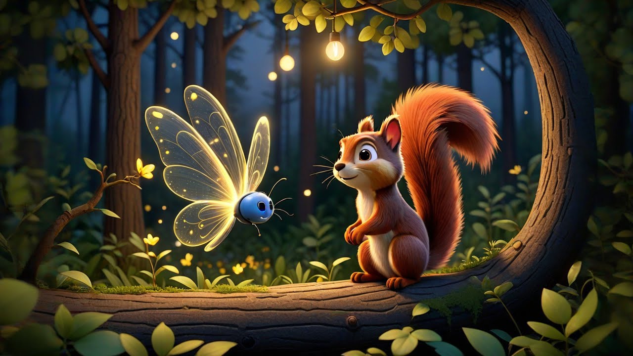 Firefly Glow Song | Magical Night Adventure Song for Kids | Sparkling Nature Rhyme