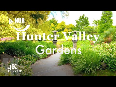 Hunter Valley Gardens 4K - The Most Popular Tourist Place in NSW, Australia [ 50FPS, UHD].