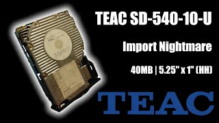 Sounds of the TEAC SD54010U