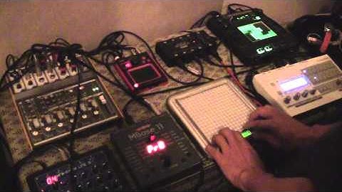 TENORI-ON+Snow+CAOSSILATOR PRO