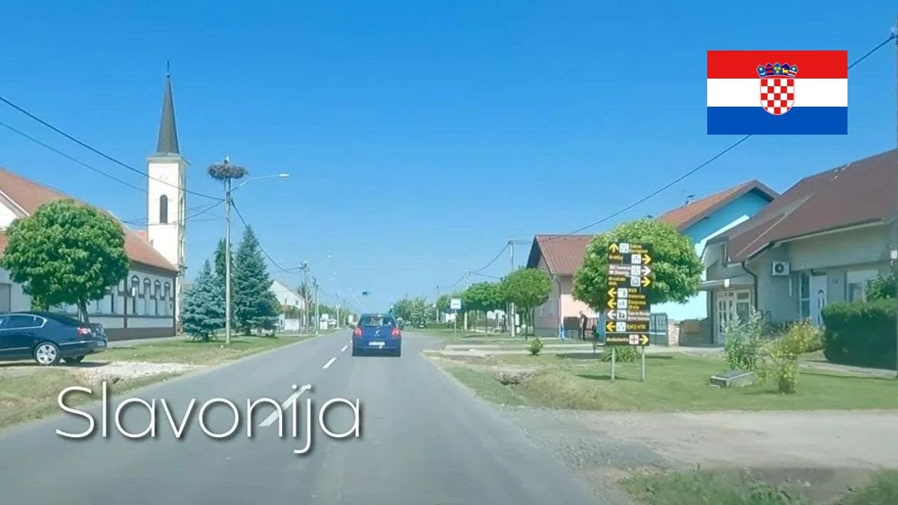 Vožnja kroz Slavoniju - Vladislavci, Paulin Dvor, Ivanovac, Čepin | Hrvatska (4. lipnja 2023)