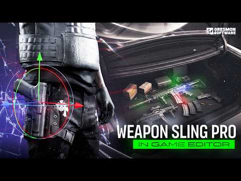 FiveM Weapon & Item Sling Script | 3D Editor | Trunk & Glovebox Display + Synced Props