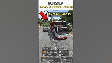 smart ai traffic vehicles details horn response and overtaking bus simulator Indonesia