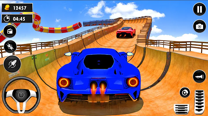 Juegos de Carros - Mega Ramp Stunt Car Extreme 3D Capitulo 2 - Carreras de Carros en Rampas