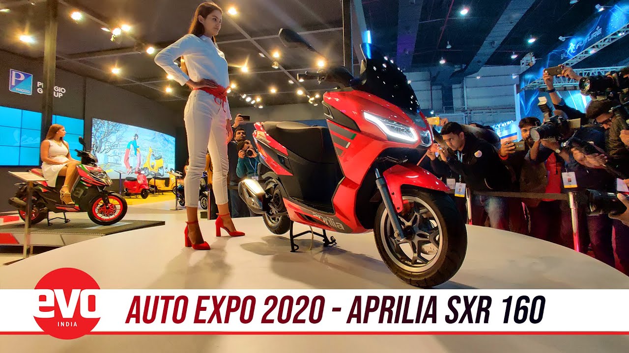 Auto Expo 2020 | Aprilia SXR 160: The maxi-scooter just got cool | evo India