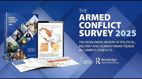 The Armed Conflict Survey 2025 launch event