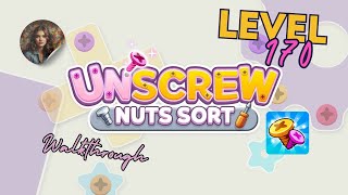 Unscrew Nuts Sort: Pin Puzzle Level 170