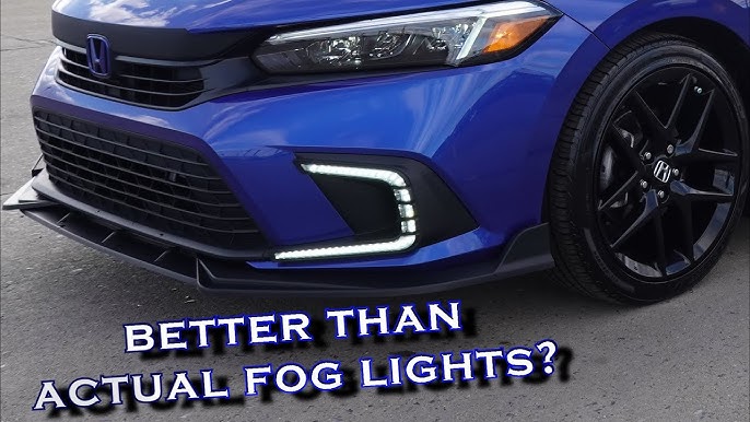 Fancemot LED White Daytime Running Lights (DRL) Amber Turn India | Ubuy