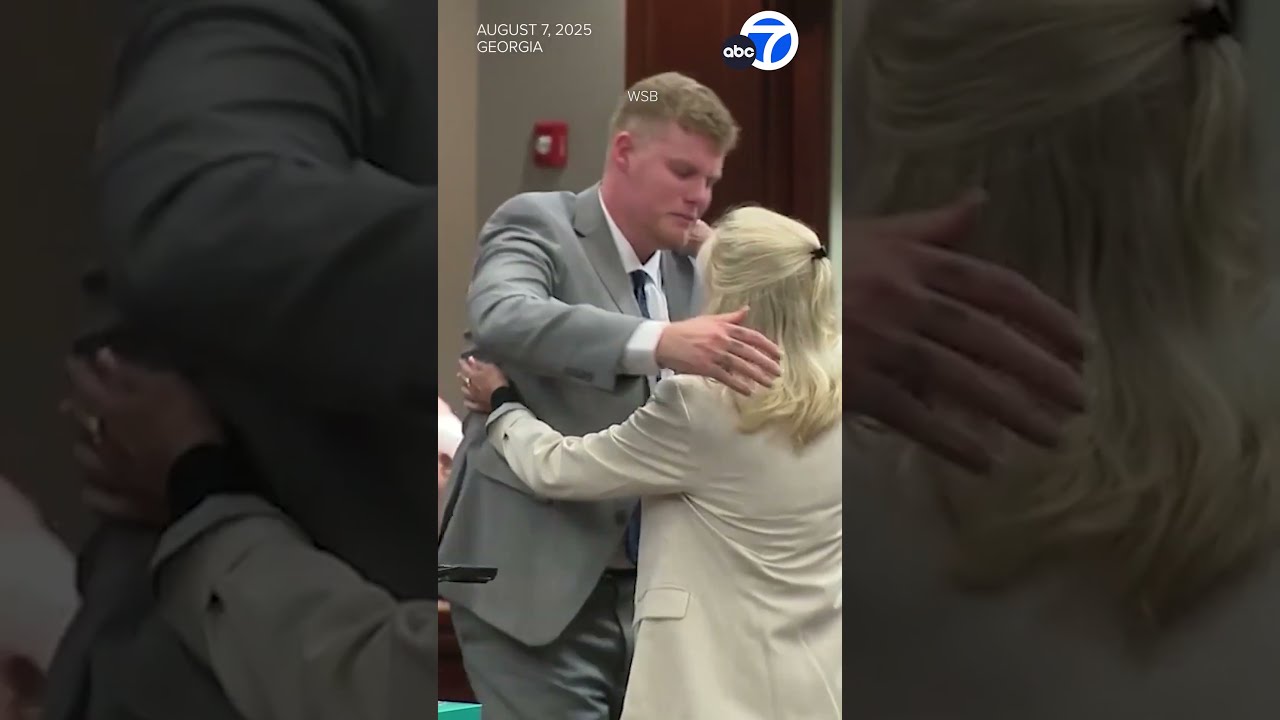 Widow Forgives Hugs Man Convicted Of Killing Her Husband In Hit And Run