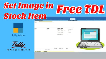 Free Tally TDL for Attach Image of Item in Tally, Set Picture Of Item in Tally, Attachment system
