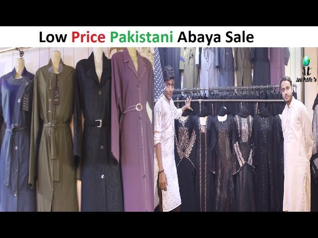 Pakistani Stylish Ladies Abaya Sale in 