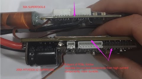 Maytech New Powerful VESC:Supercase 200A MTVESC6.12 based on VESC6.0