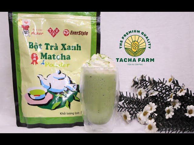 Cách làm Matcha đá xay chuẩn vị class=