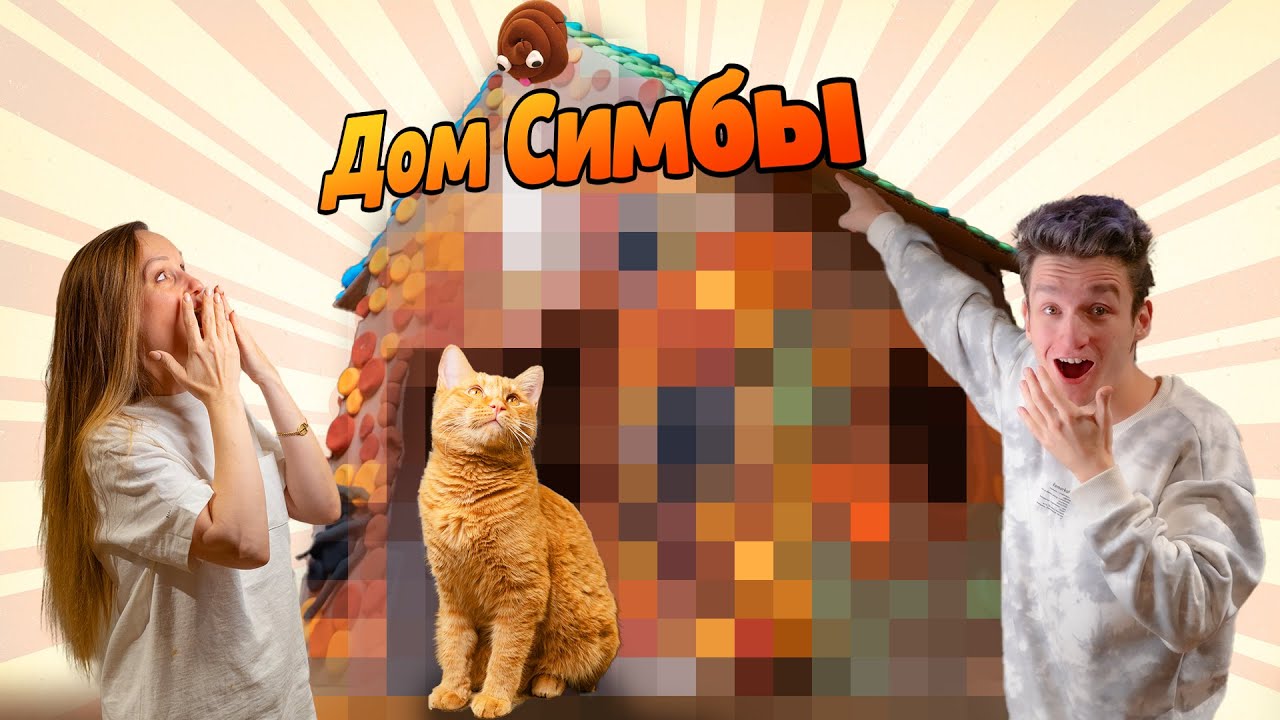 симба и бенчик играют в майнкрафт