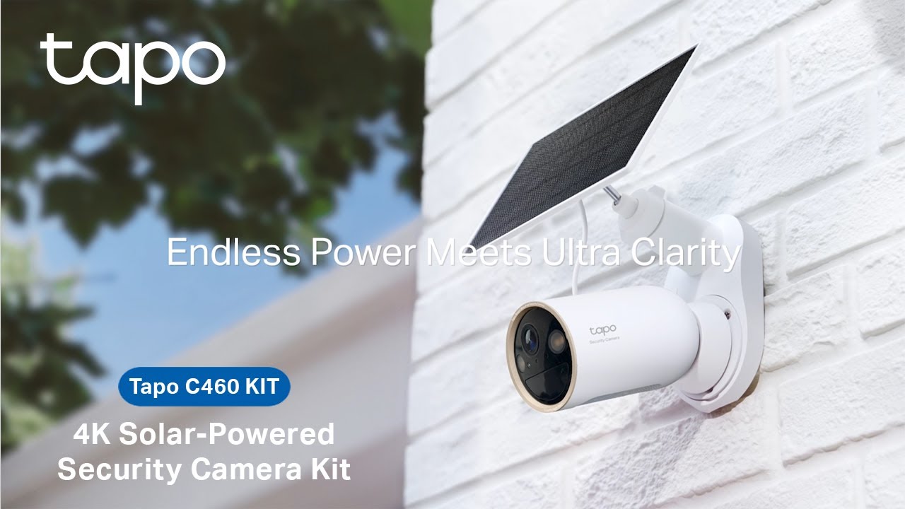 TP-Link I Tapo C460 KIT I Solar-Powered Security Camera Kit - YouTube