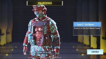 Scout 2 - Exit Glacier Received | Call Of Duty Mobile Gameplay