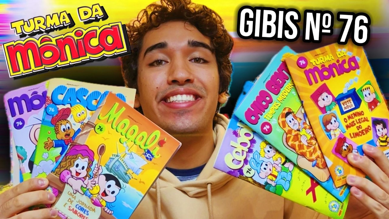76 COMICS FROM TURMA DA MÔNICA (with Gifts) - YouTube