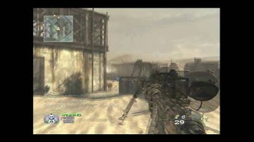 MW2 AMAZING 1080 NO SCOPE ACROSS THE MAP! Best game wining kill EVER