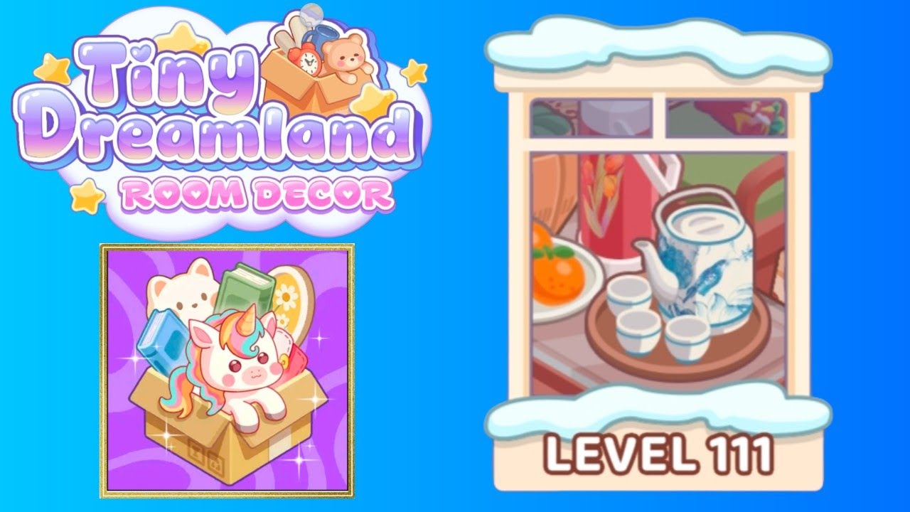 Tiny dreamland room decor level 111 solution walkthrough 