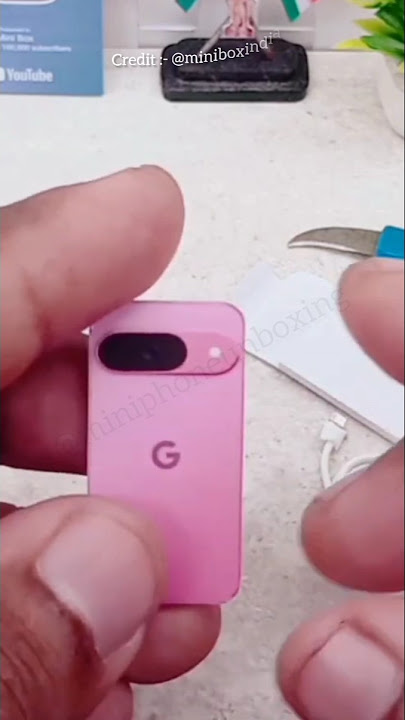 google pixel 9 miniphone unboxing #shortsfeed #mini #shorts #trendingshorts