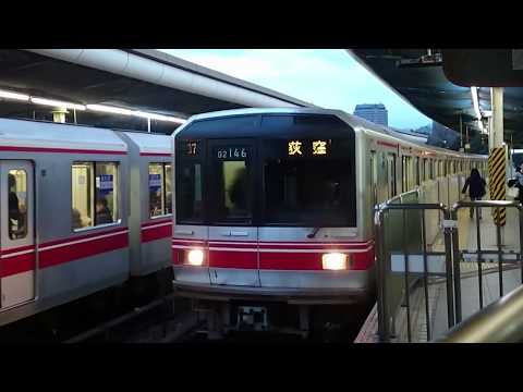 東京メトロ02系02-146F 東京メトロ丸ノ内線荻窪行き 四ツ谷駅発車