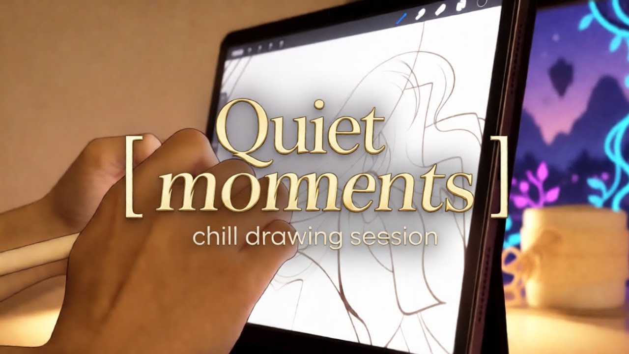 Detailed iPad Art Process: Relaxing LoFi Drawing #15