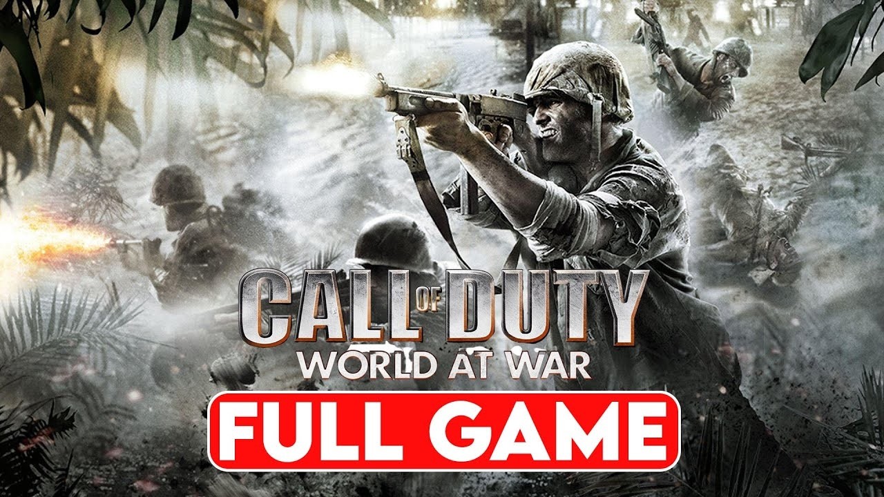 CALL OF DUTY WORLD AT WAR Gameplay Walkthrough Campaign FULL GAME (1080P 60FPS)