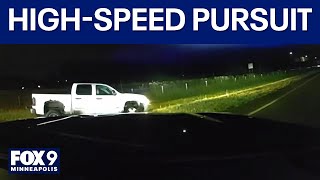 High-speed chase brought to an end in Ramsey County: dashcam video