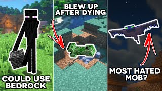The History of EVERY Minecraft Mob in 30 SECONDS...