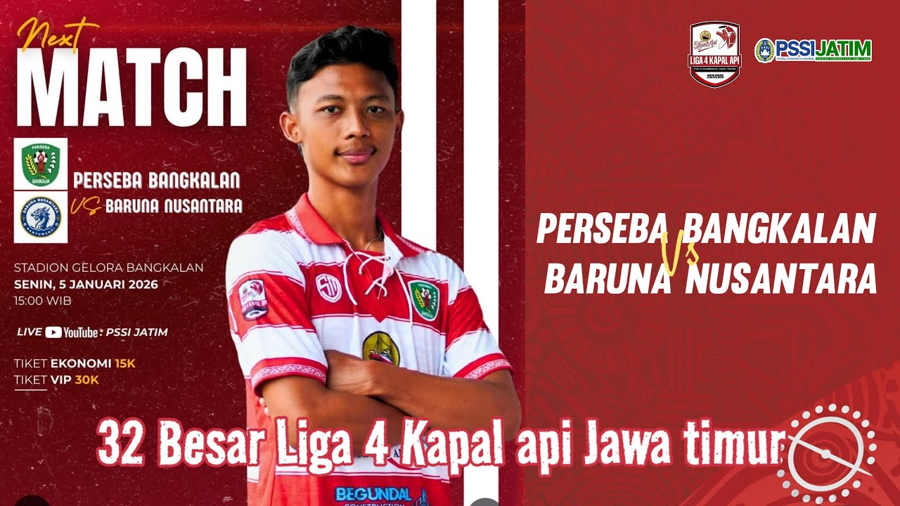 PERSEBA BANGKALAN VS BARUNA NUSANTARA  - LIGA 4 INDONESIA