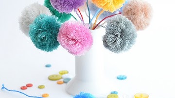 Make a Pom Pom Dandelion - DIY Crafts - Guidecentral