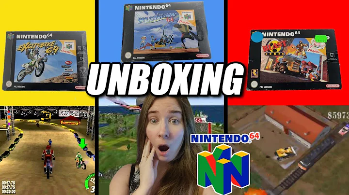 N64 Unboxing: Excitebike, Pilotwings 64 and Blast Corps!