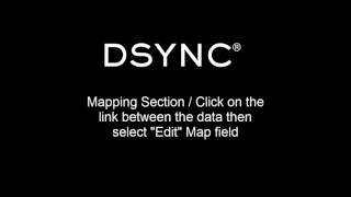 How to map data with DSYNC - Tutorial Net Worth