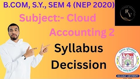Gujarat University / BCom SY Sem 4 (NEP 2020) Syllabus Decission / Subject Cost Accounting 2 (Major)