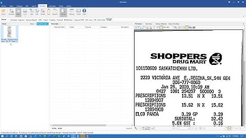 FileCenter Receipts - Taxes Field