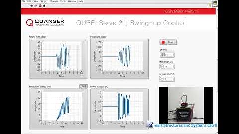 Rotary Inverted Pendulum Control Demo