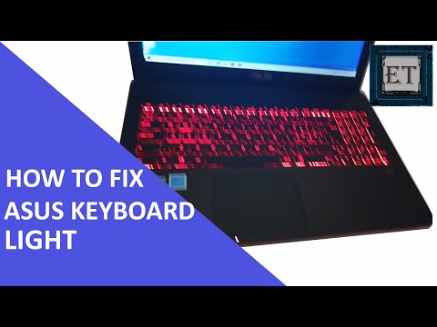 How to Fix Keyboard Light When Not Working - YouTube