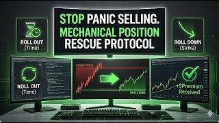 Stop Panic Selling: The Systematic Way to Roll Options Trades